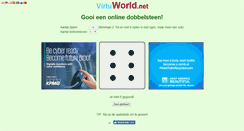Desktop Screenshot of dobbelsteen.virtuworld.net