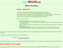Tablet Screenshot of hosting.virtuworld.net