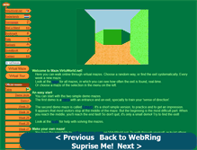 Tablet Screenshot of maze.virtuworld.net