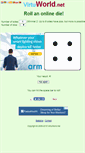 Mobile Screenshot of dice.virtuworld.net