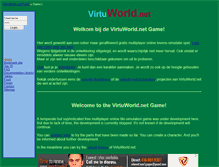 Tablet Screenshot of game.virtuworld.net